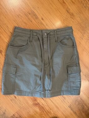 Hollister Skirt Utility Cargo Sz S NWT